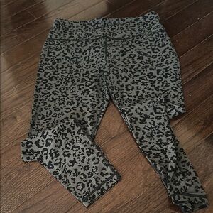 Athleta Leopard Print Leggings